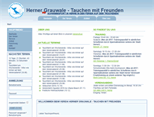 Tablet Screenshot of herner-grauwale.de